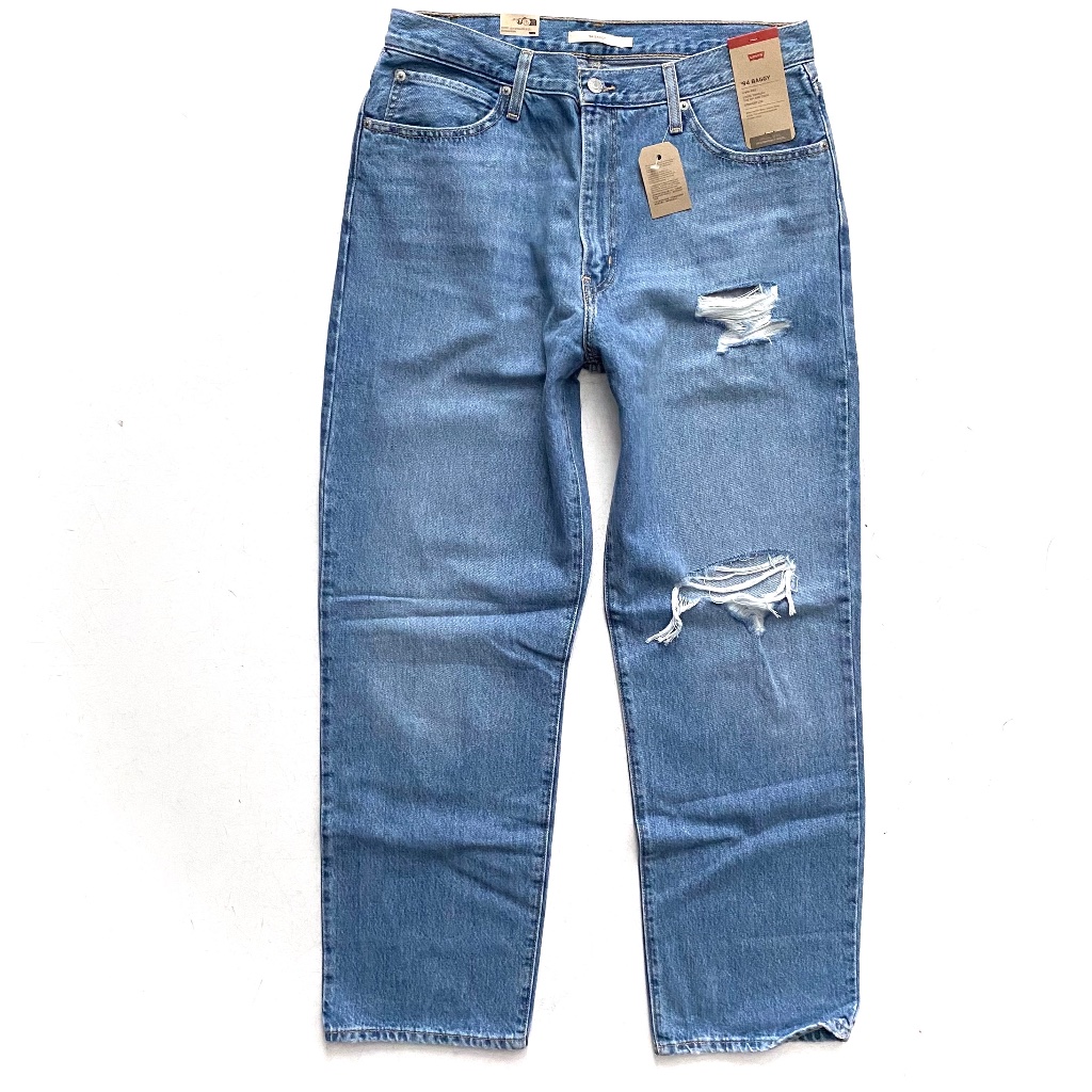Levi's Nwt A35100002 Mid Rise Straight Leg '94 Baggy Denim Blue Jeans 32 X 31